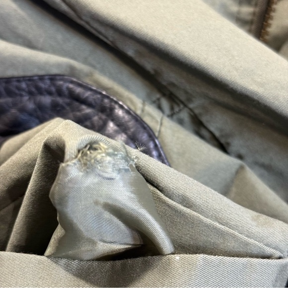 LA Hearts Military, Utility Style Army Green Mesh Back Gilet / Vest. Size M - Picture 8 of 11